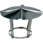 Chapeau chinois inox n�3 153 / 180 tolerie emaillerie nantaise 000003