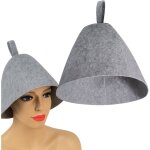 Chapeau de sauna en feutre, chapeau cloche de protection universel unisexe