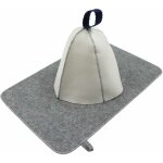 Chapeau de sauna textiles naturels - feutre de douche avec crochet capuches de bain pour hommes et femmes ... Chapeau de sauna textiles naturels - feutre de douche avec crochet capuches de bain pour hommes et femmes ...