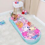Character world - lit gonflable 2 en 1 avec sac de couchage int�gr� - peppa pig sunny
