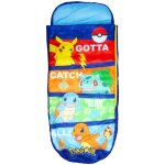 Character world - lit gonflable 2 en 1 avec sac de couchage intgr - pokemon catch