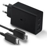 Charge rapide usb - c 65 w pour samsung galaxy s25 ultra / s24 + / s24 / s23 / s22 / s21 ultra / s20 ...