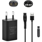 Crea - chargeur 5 v pour rasoir philips oneblade qp2824, qp2734, qp2724, qp4631, s5898, s7887, mg9550, ... Crea - chargeur 5 v pour rasoir philips oneblade qp2824, qp2734, qp2724, qp4631, s5898, s7887, mg9550, ...