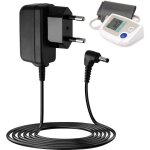 Chargeur 6 v pour tensiom�tre omron, adaptateur secteur ca pour tensiom�tres omron s�ries m7, m500, m700, ...