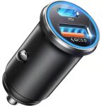 Chargeur allume cigare usb c, pd 36w & qc 18w chargeur voiture rapide3. 0, mini alumencigare usb c, prise ...