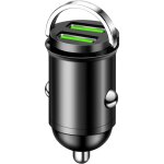 Chargeur allume cigare usb, dual 100w / 5a port mini chargeur de voiture usb rapide, prise allume cigare, ...