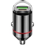 Chargeur allume cigare voiture type - c 100w ultra compact rapide adaptateur secteur