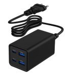 Chargeur pour appareil mobile gembird ta - uc - 2a2c - pd65 - 01 - bk pour ordinateur portable, smartphone, ...