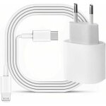 Chargeur - [apple mfi certifi] - chargeur rapide pd 20w usb c avec cable 6ft c vers lightning adaptateur ...
