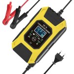 Chargeur de batterie intelligent 7a / 12v, chargeur de moto rapide et portable avec protection d'cran ...