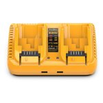 Crea - convient au chargeur de batterie au lithium pour outils �lectriques dewalt 12v20v, chargeur rapide ...