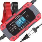 Chargeur de batterie de voiture 12v?mainteneur de batterie de rparation d'impulsions pour voiture, moto, ...