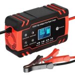 Chargeur, booster et c�bles de d�marrage chargeur de batterie intelligent 12v / 24v 8a, chargeur batterie ...