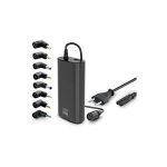 Urban factory - chargeur et cble d alimentation pc chargeur universel pc 70w noir