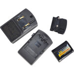 Chargeur pour canon eos 1v, eos 1v hs, eos 3, eos 5, 2cr5