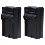 Chargeur double pour batteries np fm30 fm50 fm70 appareil photo reflex num�rique
