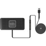 Chargeur induction voiture, 10w tapis de charge sans fil rapide antid�rapant, support telephone voiture ...