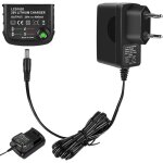 Chargeur lithium 18v / 20v : chargeur compatible pour black & decker batterie lithium ion chargeur bl2018 ...