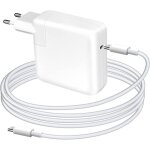 Chargeur mac book pro usb c 67w compatible avec le macbook pro 13 / 14 / 15 pouces et macbook air (20162023), ...