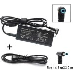Chargeur pour ordinateur portable hp 15 - f004wm - 45w 19. 5v 2. 31a - connecteur 3. 0mm x 4. 5mm