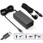 Chargeur pour ordinateur portable usb c 65w 45w pour lenovo thinkpad yoga hp chromebook dell latitude ...