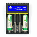 Chargeur de pile chargeur de batterie multifonctionnel bty407 18650 batterie li - ion / ni - mh / ni ...