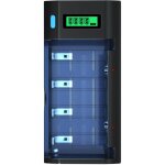 Chargeur de piles universel ? chargeur intelligent pour piles rechargeables aa / aaa / c / d / 9v nimh ...