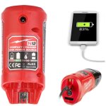 Chargeur portable usb et bloc d'alimentation adapt� pour milwaukee - 1201 m12, 10x6, 3x5 cm