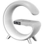 Chargeur sans fil multifonction, alarme, haut - parleur, contr�le par application, veilleuse rgb, station ...