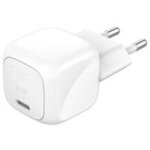 Chargeur secteur 30w usb - c pps cubic, blanc - belkin