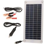 Chargeur solaire de batterie de voiture, mainteneur �nerg�tique portable avec allume - cigare