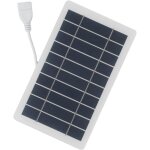 Chargeur solaire portable 2w 5v avec usb - usage ext�rieur, charge rapide de t�l�phone, mini chargeur ...