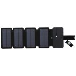 Lifcausal - chargeur solaire pour tlphone portable, panneau solaire pliable dmontable 4 pices