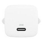 Chargeur pour tlphone mobile belkin secteur usb c 25w power delivery, blanc.