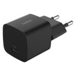 Chargeur pour tlphone mobile belkin secteur usb c 25w power delivery, noir.