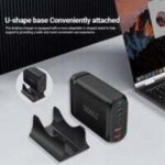 Chargeur usb c, station de charge usb c rapide 200 w � 6 ports avec 4 x usb - c + 2 x usb - a, hub mural ...