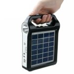 Chargeur usb de syst�me de g�n�rateur de stockage d'�nergie de panneau solaire rechargeable portatif ...