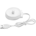 Chargeur usb voyage socle de recharge pour brosse � dents �lectrique p2000 p4000 p6000 p7000 d10 d12 ...