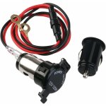 Forehill - chargeur de voiture court double usb