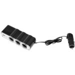 Chargeur voiture multiprise - avizar - 3x allume - cigare - 1x usb