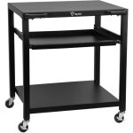 Chariot de barbecue 80 x 65, 5 x 86, 5 cm noir table de travail avec grande surface - bbq - toro