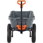 Mophorn - chariot à benne basculante ? chariot de jardin en polyéthylène avec cadre en acier, capacité ... Mophorn - chariot à benne basculante ? chariot de jardin en polyéthylène avec cadre en acier, capacité ...