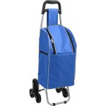 Trolley de shopping bleu 39, 5 x 33 x 93 cm tissu oxford vidaxl Trolley de shopping bleu 39, 5 x 33 x 93 cm tissu oxford vidaxl