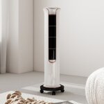 Chariot � plantes rond support robuste avec 4 roues universelles plateforme mobile pour meubles seaux ...