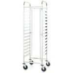 Hendi - chariot de transport pour le transport de plateaux traiteur 15x 600x400 mm kitchen line 813287 ...