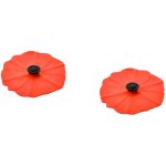 Charles viancin - set de 2 pochettes  boissons en silicone de pour lilypad 4' - garde les boissons chaudes ...