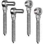 Charni�res de portail robustes en acier inoxydable 304 moul�, lot de 2, charni�res � crochet et ?illet ...