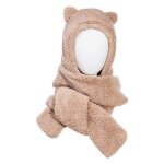 Fei yu - charpe à capuche pour fille avec poche, chapeau, écharpe, gants, costume Fei yu - charpe à capuche pour fille avec poche, chapeau, écharpe, gants, costume