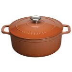 Chasseur - cocotte ronde en fonte maille 28cm chestnut puc472899