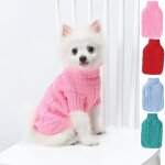 Chat chaud automne / hiver tricot pull - pet chien jumper chaud jumper chiot manteau costume